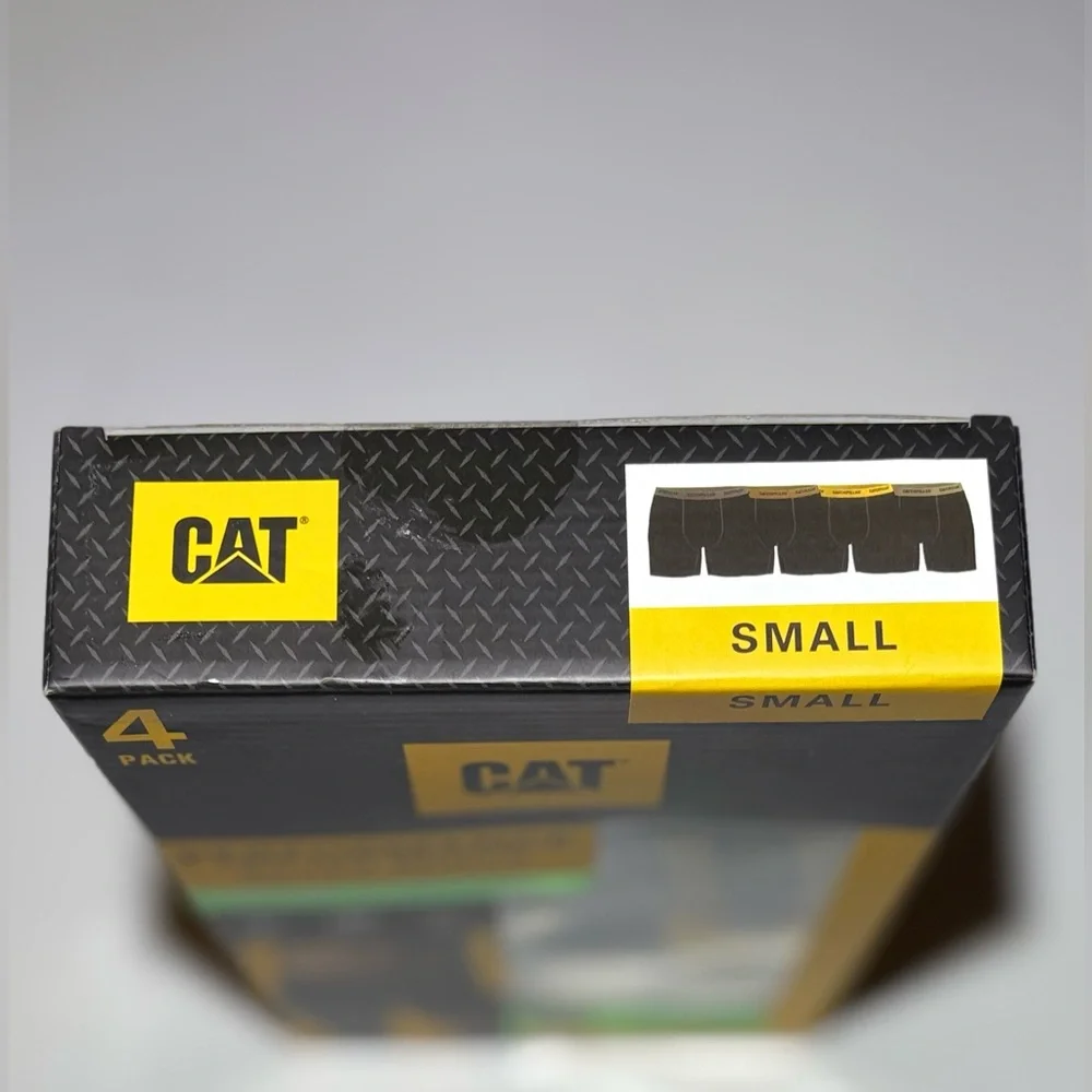 Caterpillar CAT Men’s Performance Boxer Briefs contour pouch underwear 4-pack